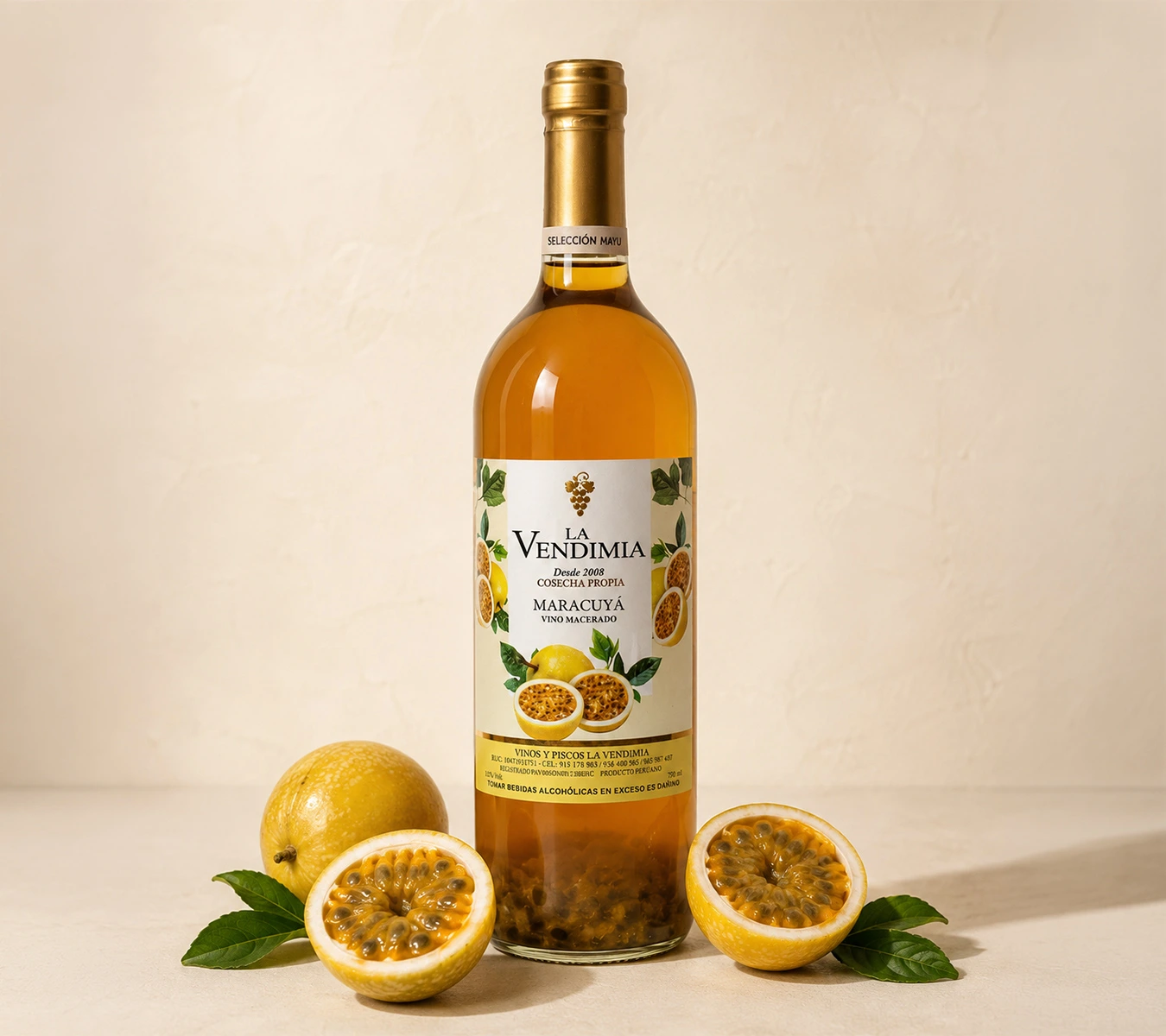 Vino de Maracuyá seleccionado por MAYU